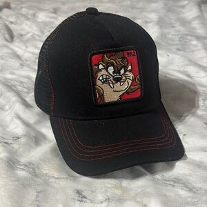 Black Cartoon Character Cat Cap